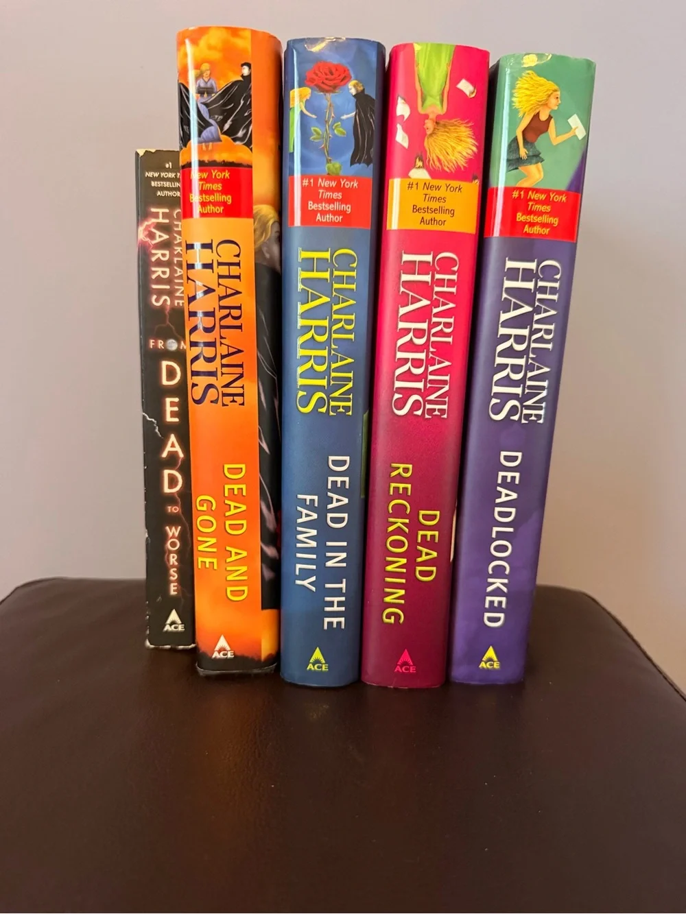 Books 8 - 12 of the Sookie Stackhouse Series by Charlaine Harris